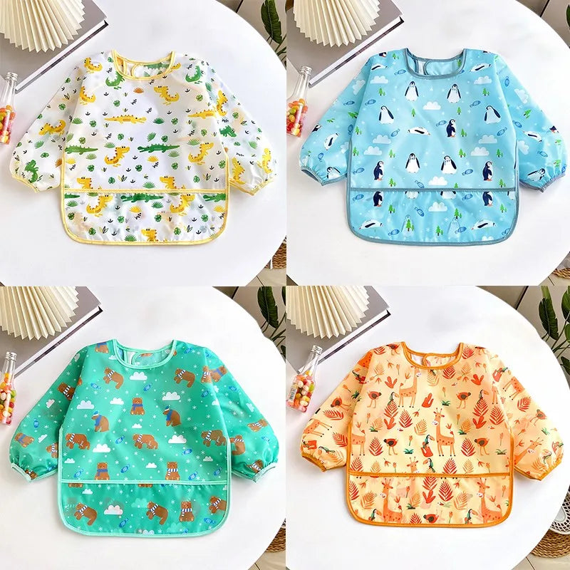 Long Sleeve Baby Bibs