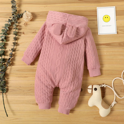 Hooded Romper – Autumn Collection 🍂