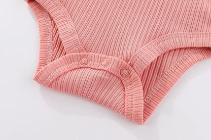 Lullaby Cotton Cute Baby Bodysuit - 5 Piece Set