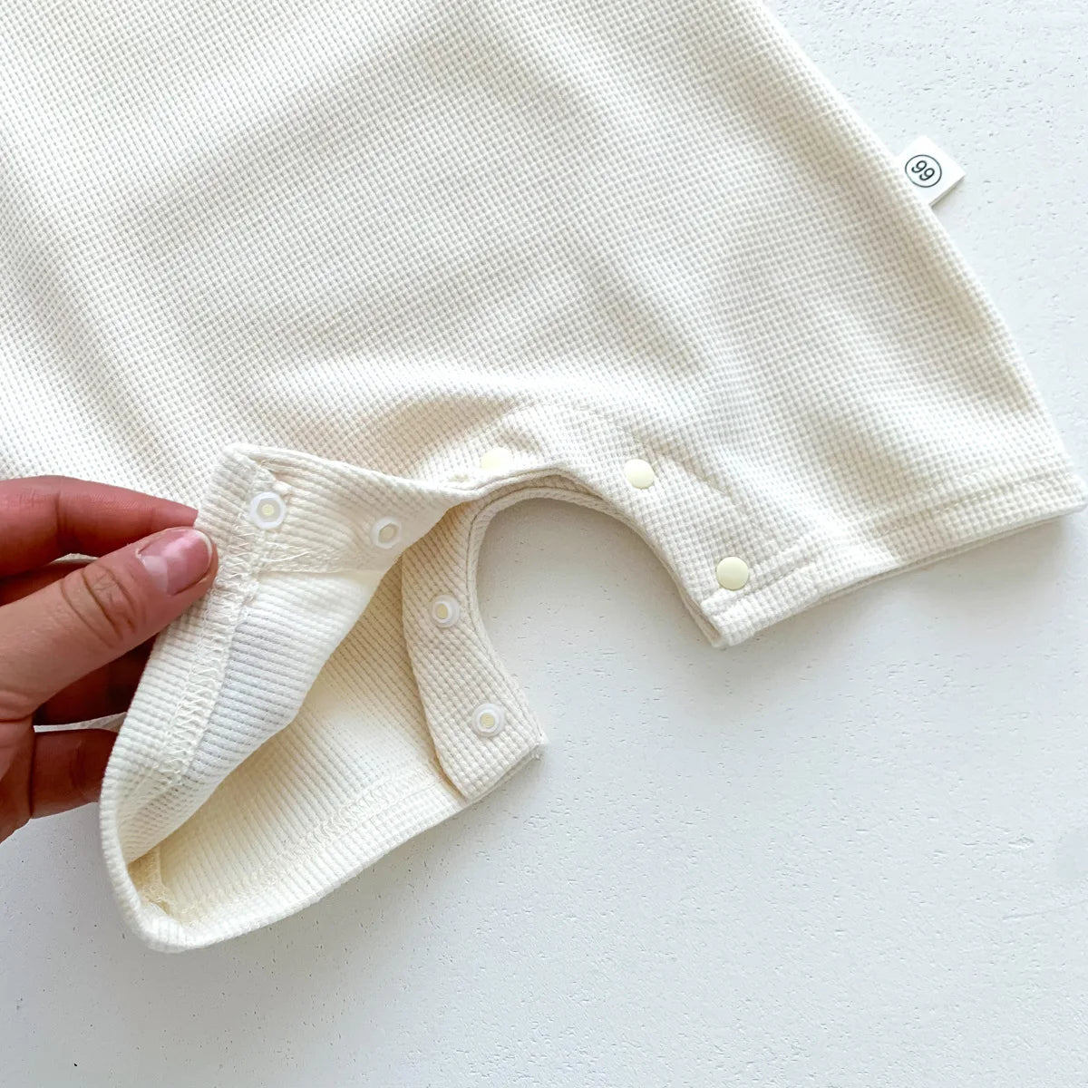 Lullaby’s Cotton Patch Bear Baby Romper