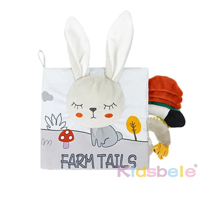 Baby Cloth Book – Soft Sensory Early Learning Toy (0–3 Years)