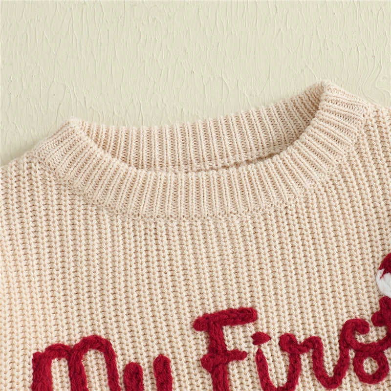 Knit Sweater - My first Christmas