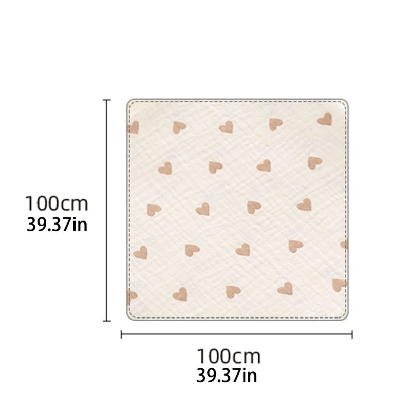 Lullaby Muslin Cotton Swaddle Blanket