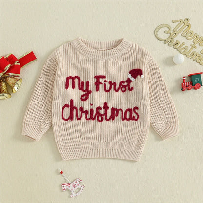 Knit Sweater - My first Christmas