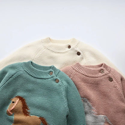 Cotton Knit Sweater – Autumn Collection 🍂