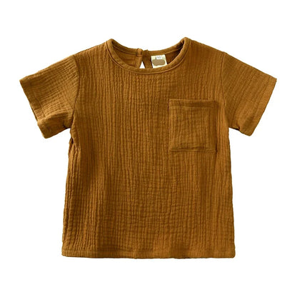 Lullaby Cotton Baby Set – Short Sleeve 2 Pcs