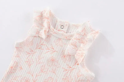 Lullaby 5-Piece Cotton Baby Bodysuit Set