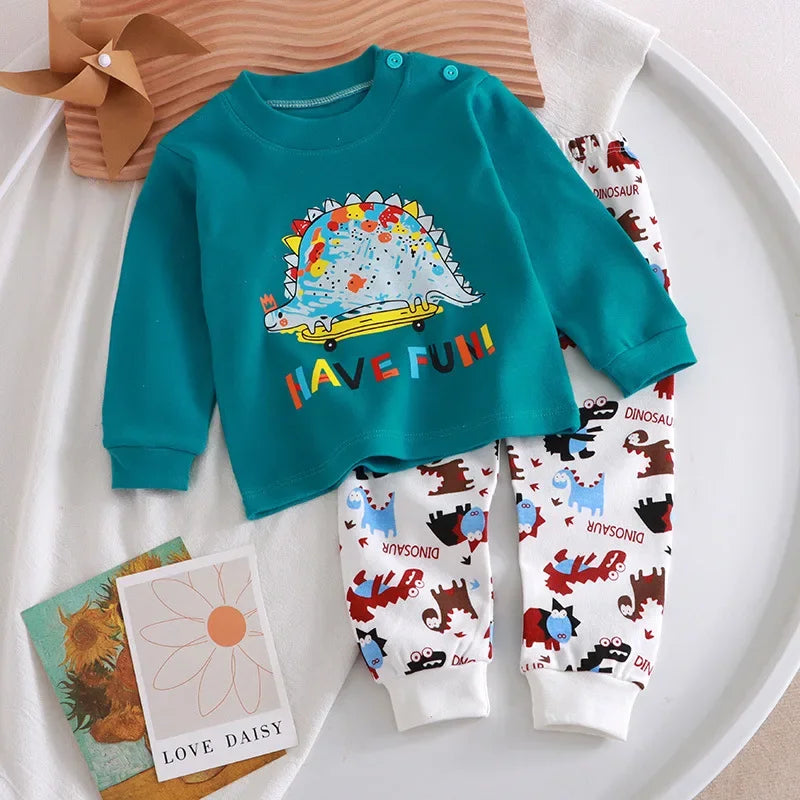 Cotton Cartoon Pajamas