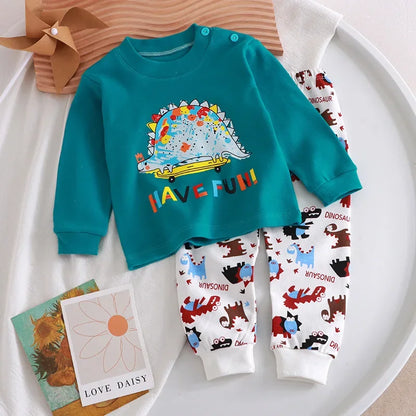 Cotton Cartoon Pajamas