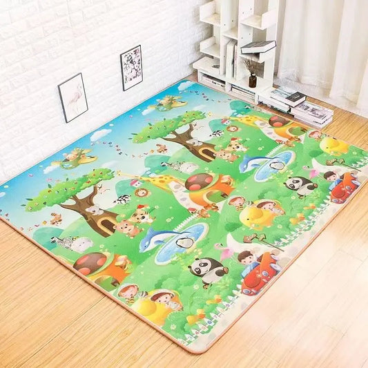 Double-Sided Baby Play Mat – Soft, Educational & Waterproof (180x120cm)