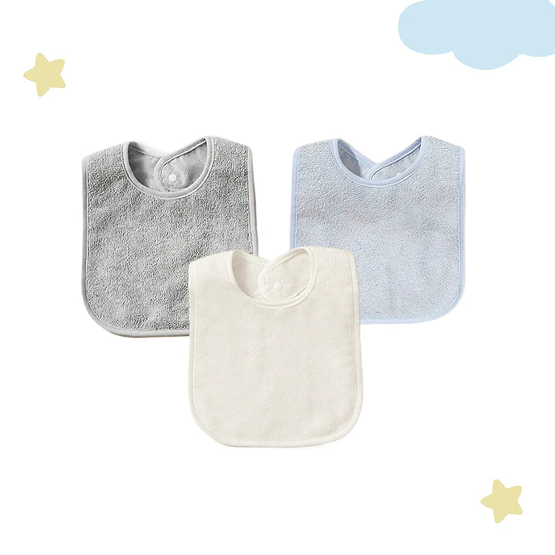 4/3 Pack Waterproof Baby Bibs