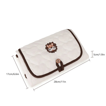Foldable Waterproof Baby Changing Pad – Large 70×50 cm