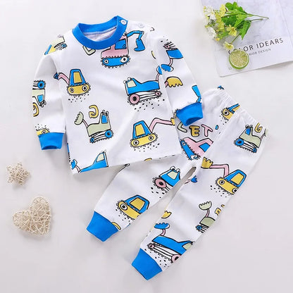 Cotton Set – Cartoon Autumn Outfit