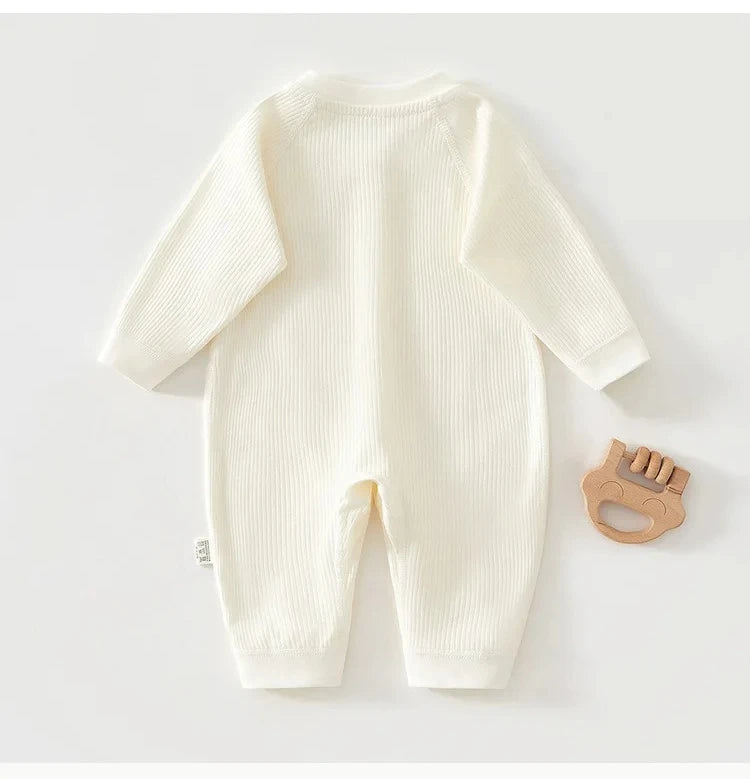 100% Cotton Romper – Unisex Long Sleeve🍂