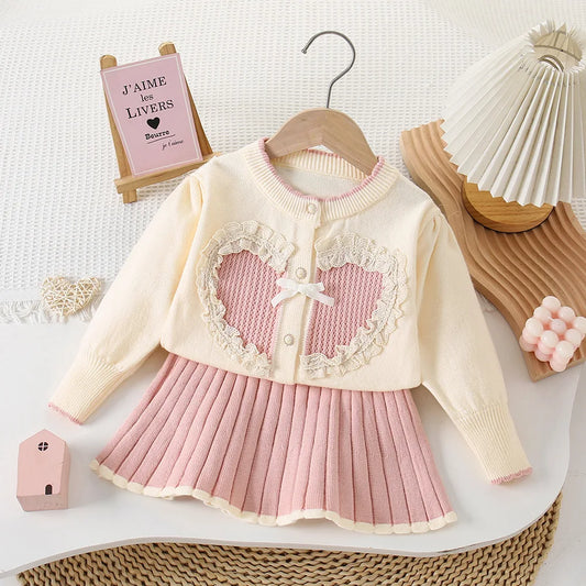 Lullaby Heart Skirt Set