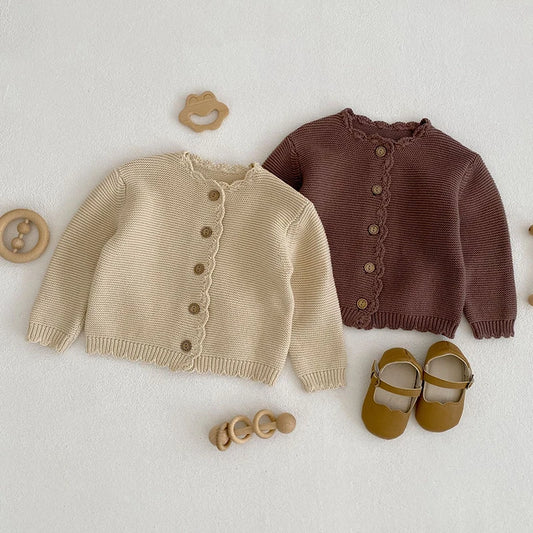 Baby Long Sleeve Cardigan – Automne Collection 🍂