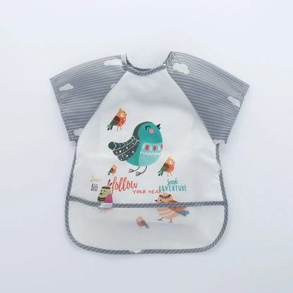 Baby Waterproof Short-Sleeve Bib