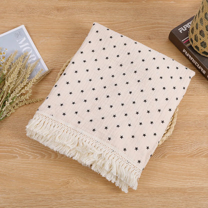 Lullaby Muslin Cotton Baby Blanket