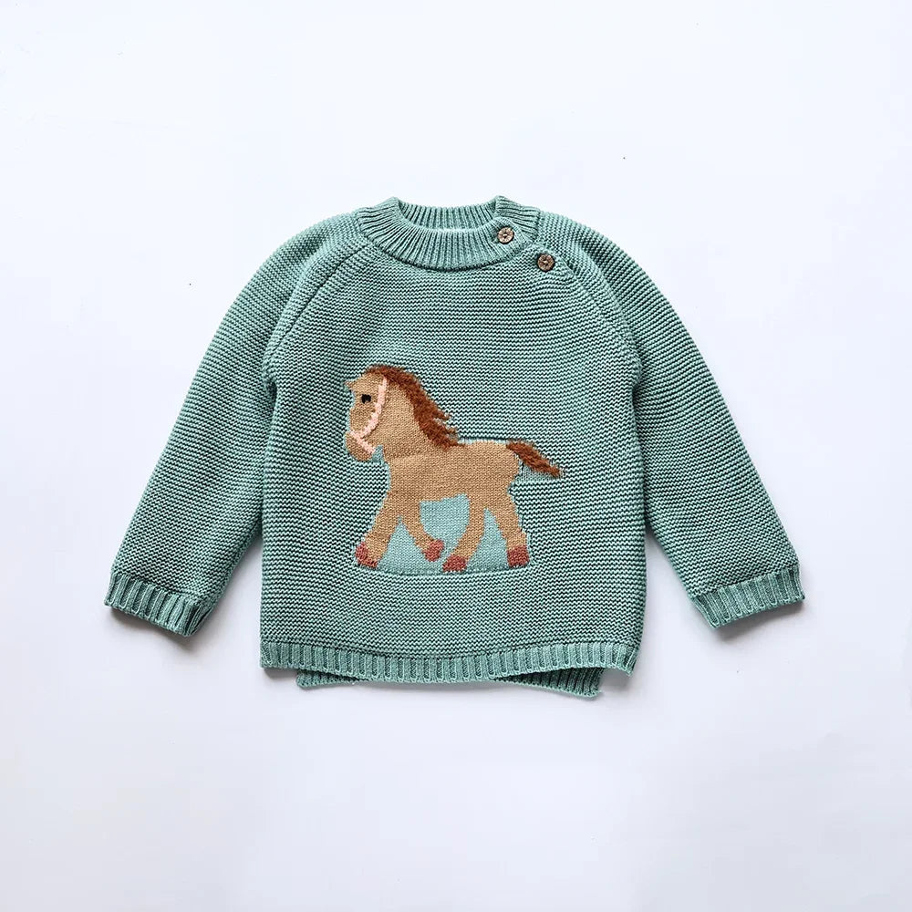 Cotton Knit Sweater – Autumn Collection 🍂