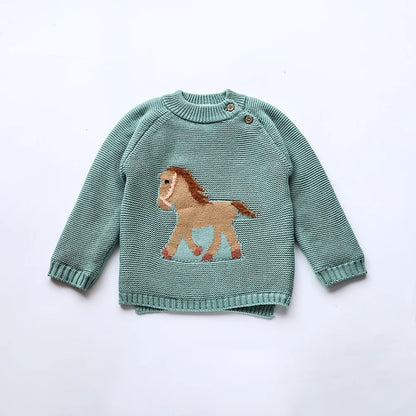 Cotton Knit Sweater – Autumn Collection 🍂