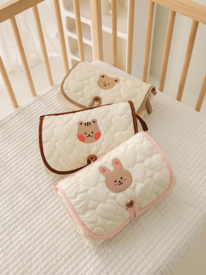 Matelas à langer portable Lullaby – Imperméable et doux (unisexe)
