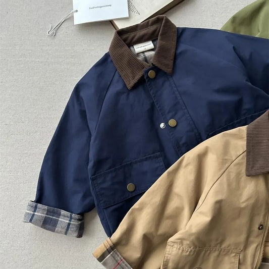 Cotton Trench Jacket
