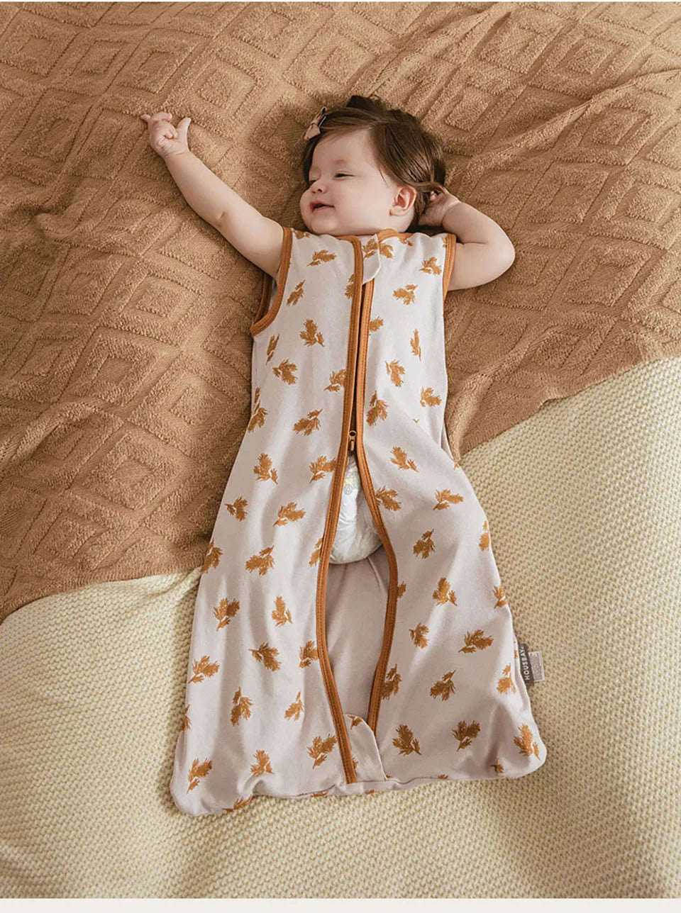 Baby Cotton Sleeping Bag – 2-Way Zipper