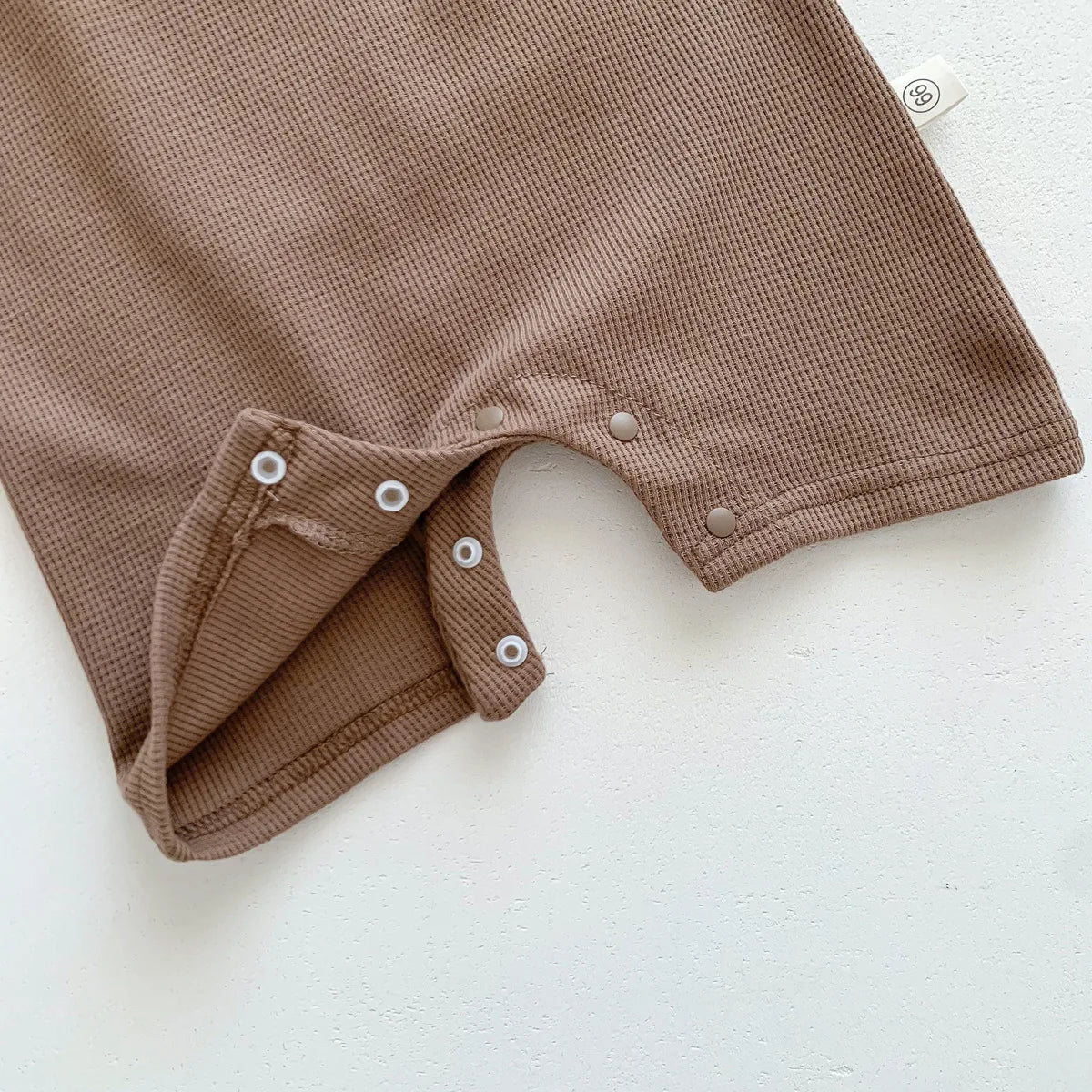 Lullaby’s Cotton Patch Bear Baby Romper