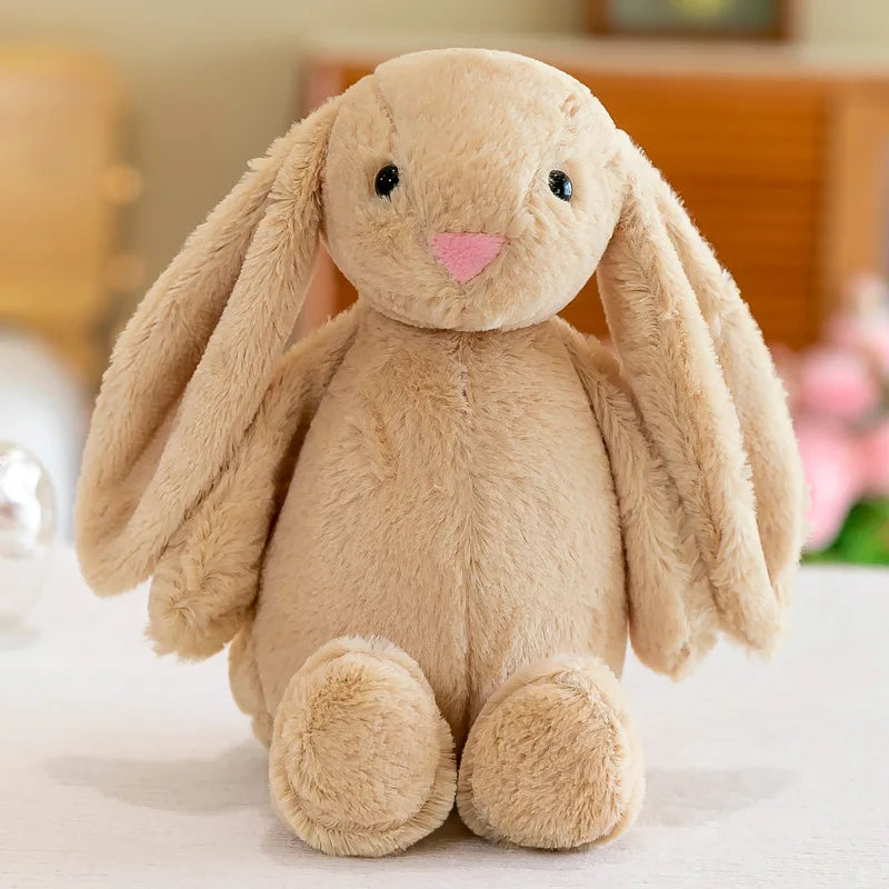 Plush Long-Eared Bunny