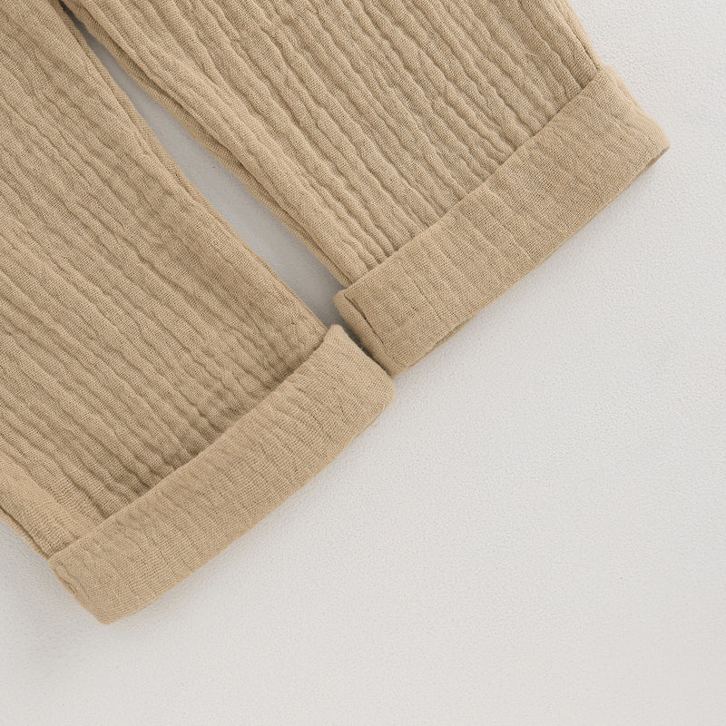 Outfit Set – Solid Long Sleeve Top & Pants