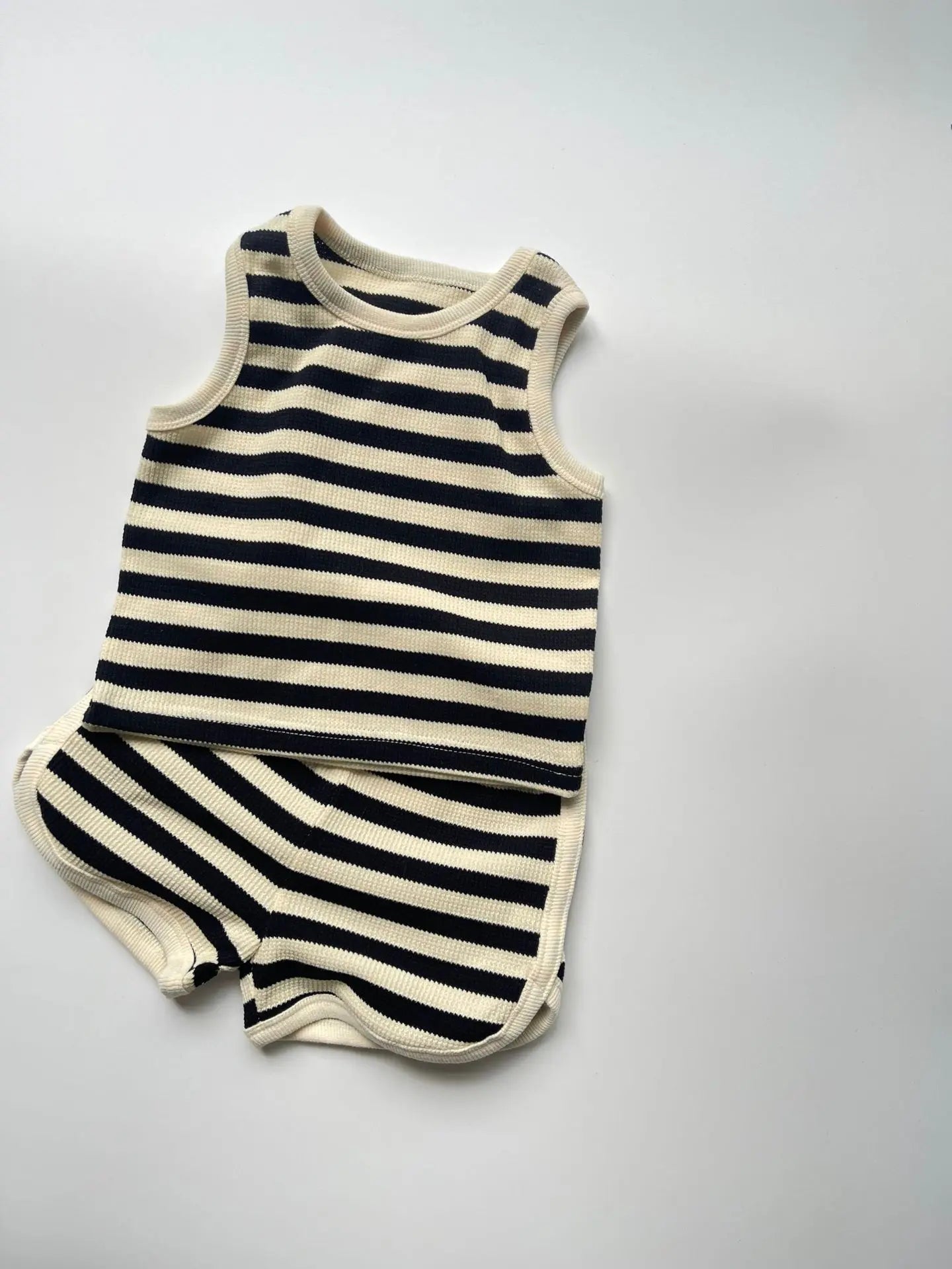 Lullaby Striped Cotton Baby Set