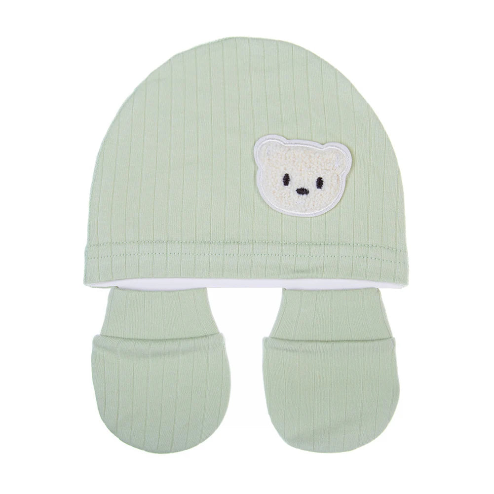 Unisex Baby Knit Cap – Set