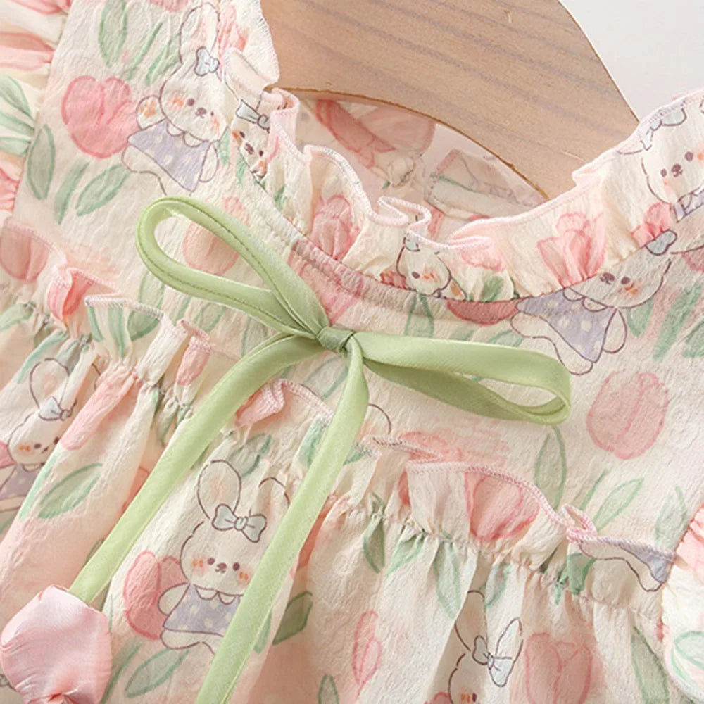 Lullaby Floral Pleated Summer Dress