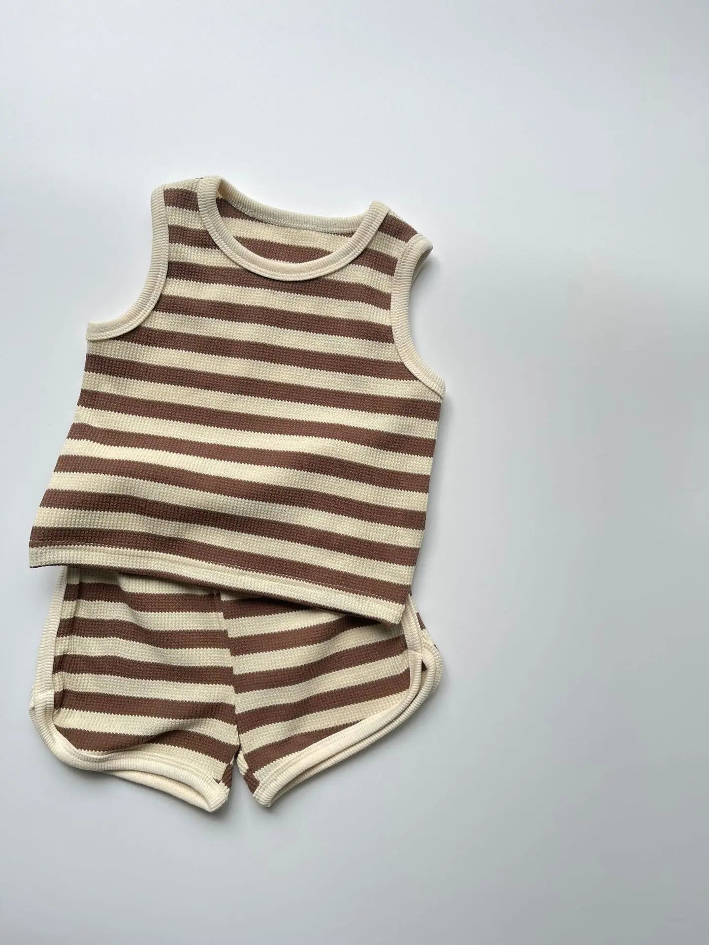 Lullaby Striped Cotton Baby Set