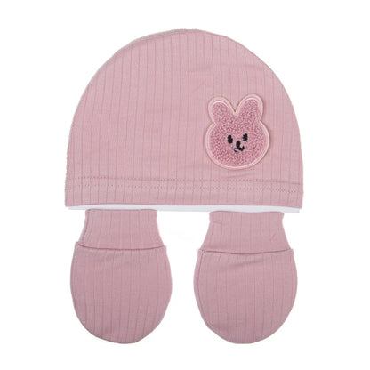Unisex Baby Knit Cap – Set