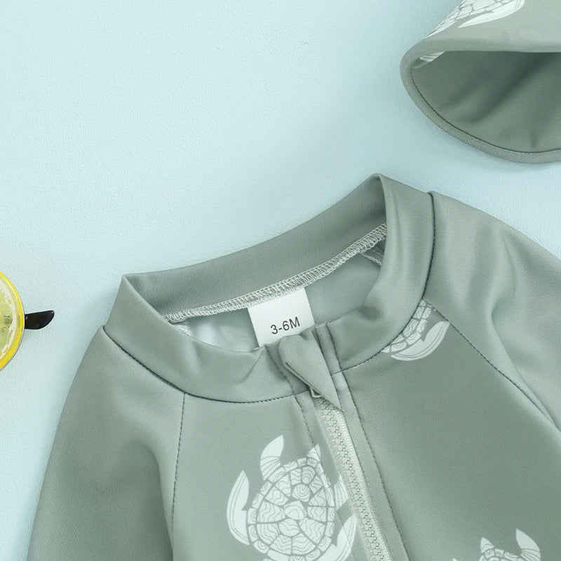 Lullaby Swimsuit with Swim Cap