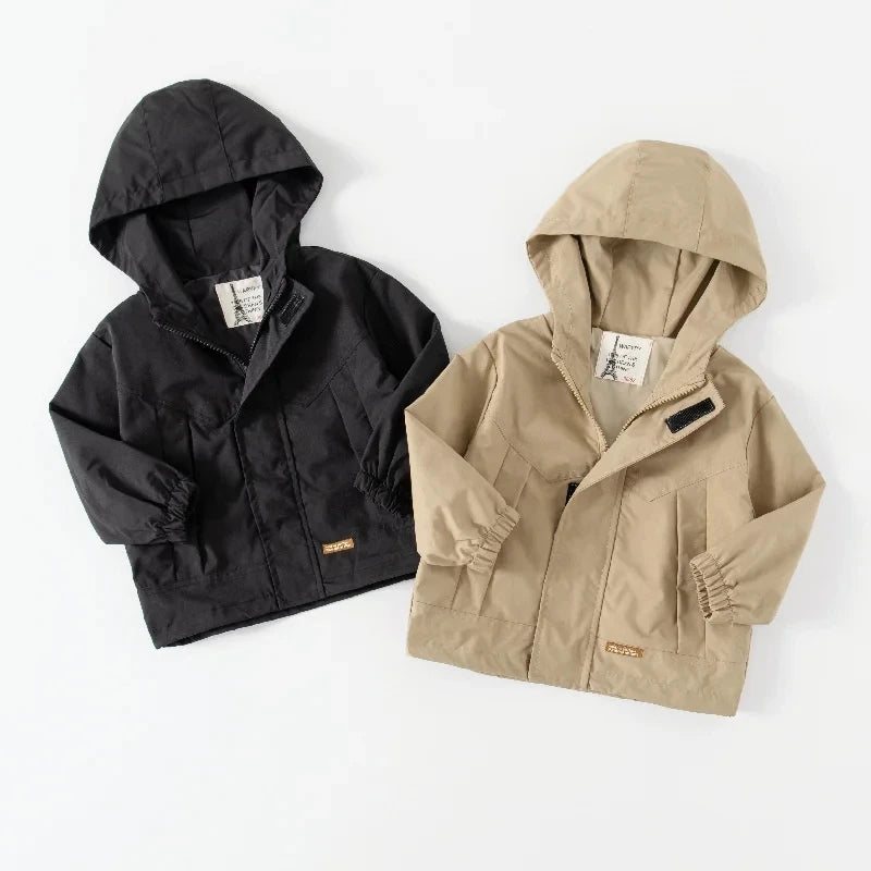 Hooded Windbreaker Jacket