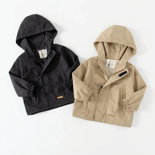 Hooded Windbreaker Jacket