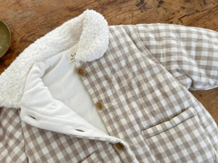 Cotton Unisex Plaid Jacket – Autumn Collection 🍁