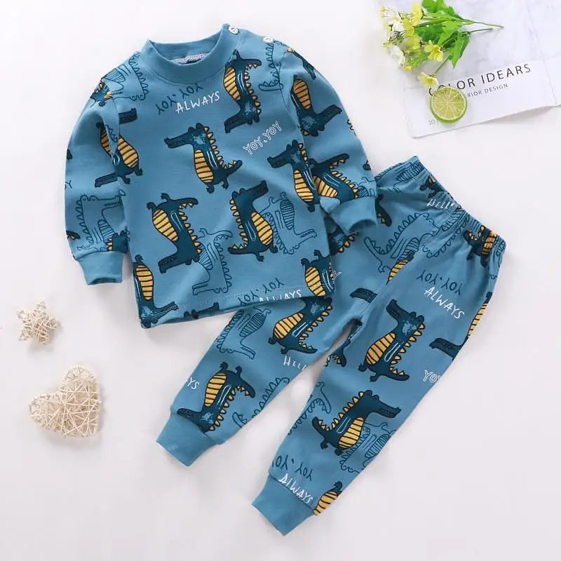 Cotton Set – Cartoon Autumn Outfit