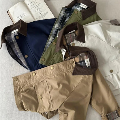 Cotton Trench Jacket