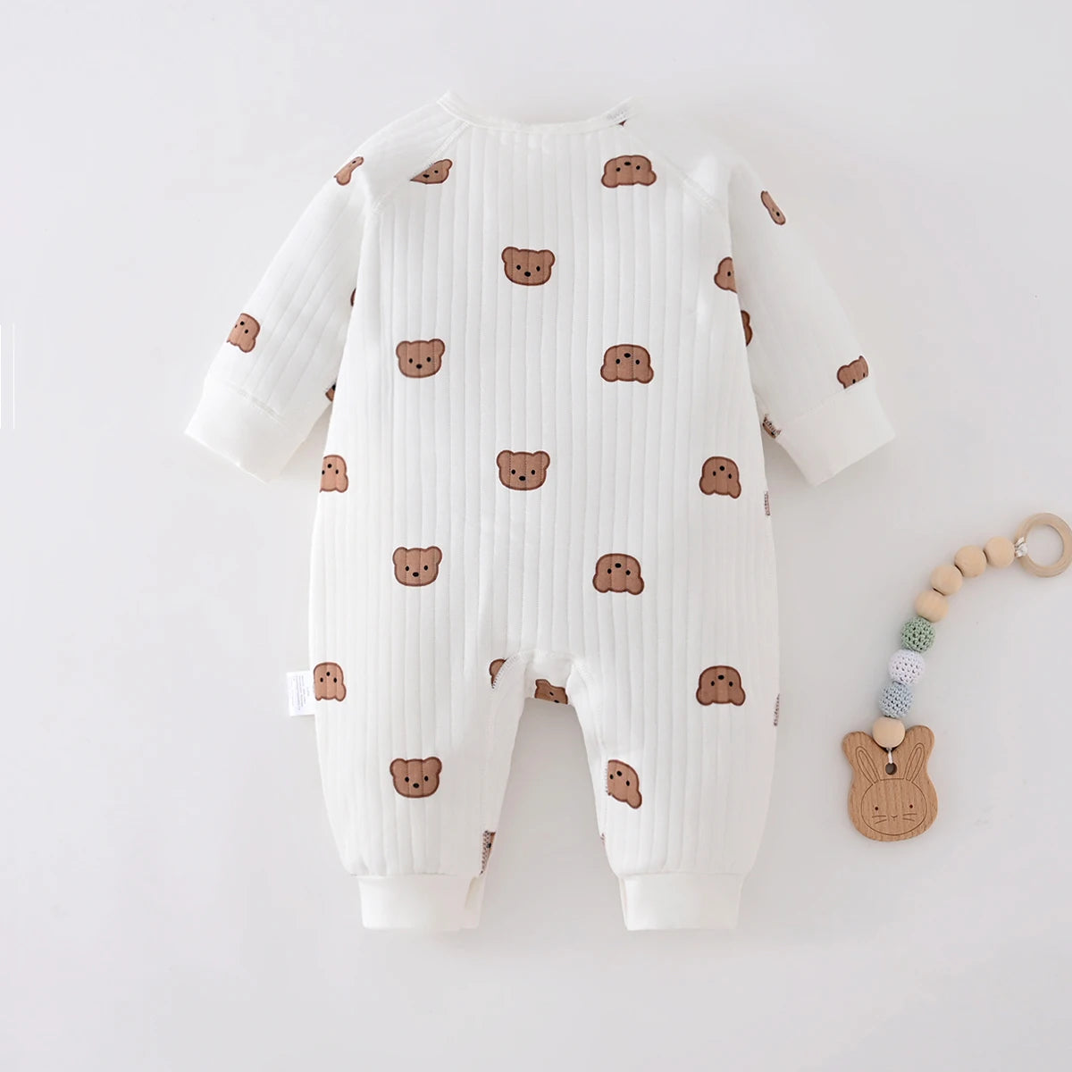 Lullaby Cotton Baby Romper – Full Sleeve Jumpsuit