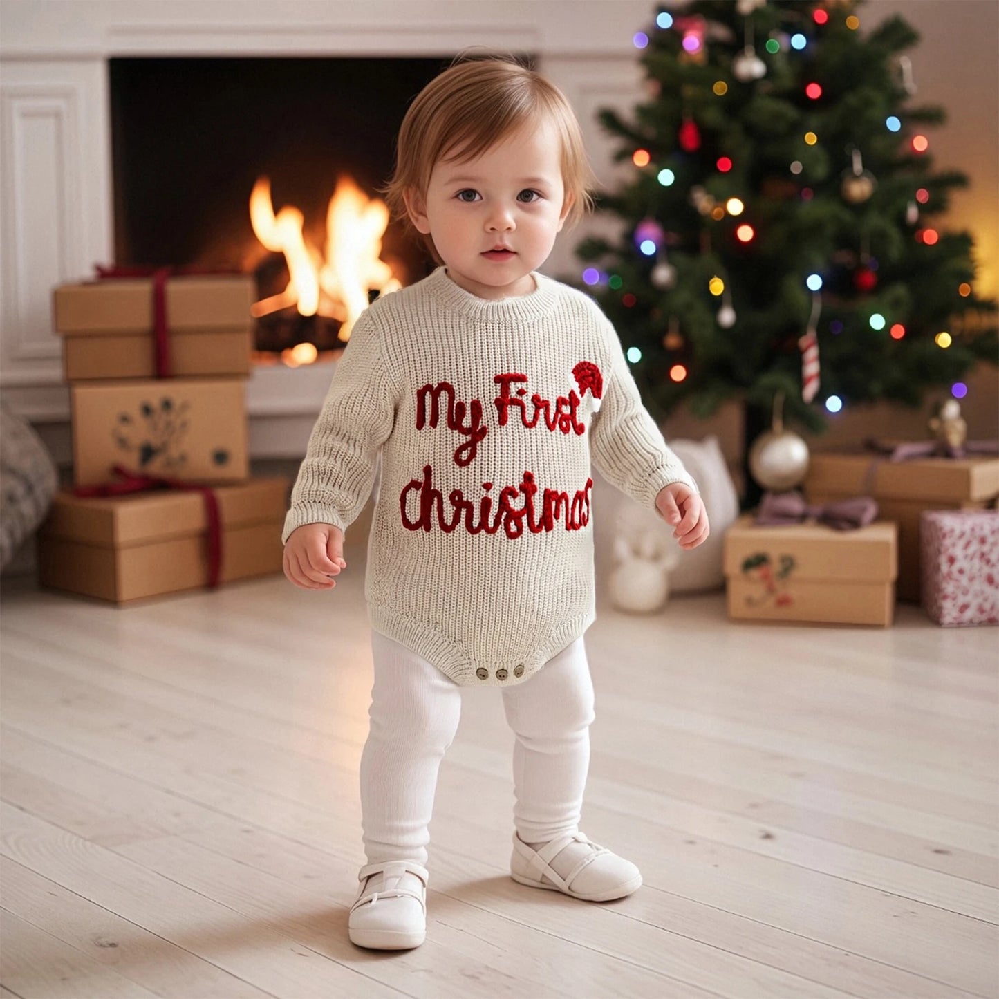 My First Christmas Baby - Unisex Christmas Sweater