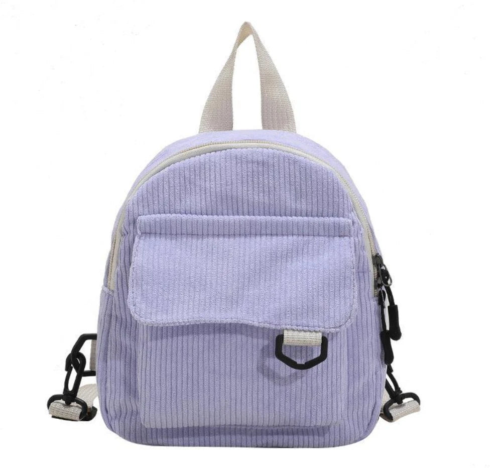 Mini Corduroy Backpack – Unisex