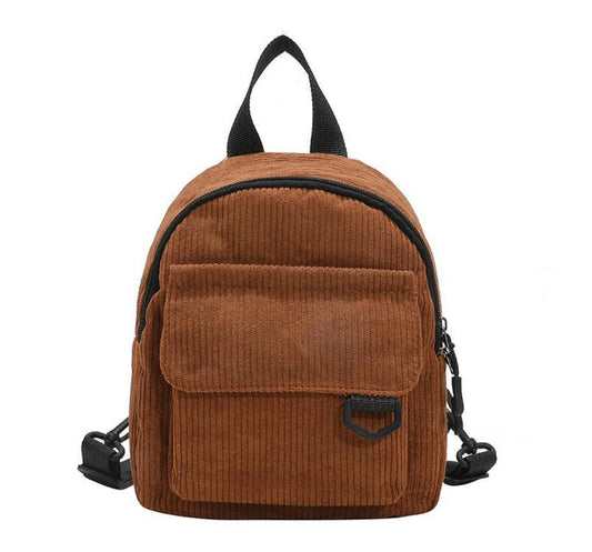 Mini Corduroy Backpack – Unisex