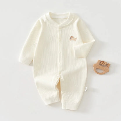 100% Cotton Romper – Unisex Long Sleeve🍂