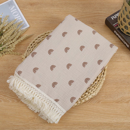 Lullaby Muslin Cotton Baby Blanket