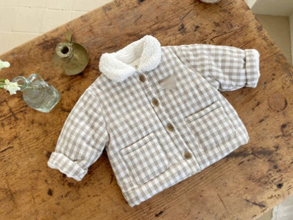 Cotton Unisex Plaid Jacket – Autumn Collection 🍁
