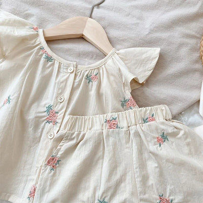 Soft and Airy Floral Cotton Set - 2Pcs