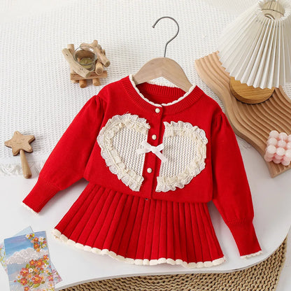 Lullaby Heart Skirt Set